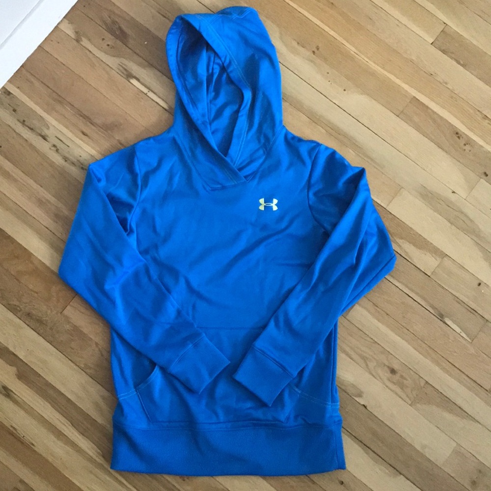Blue under armour sweat shirt